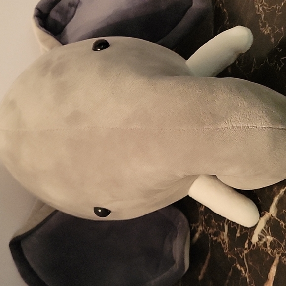 Elephant decor Child's bedroom stuffed animal head Wall decoration toy Pattern - Picture 2 of 8